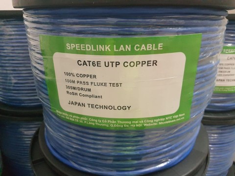 SPEED LINK Cat6e UTP Đồng Nguyên Chất